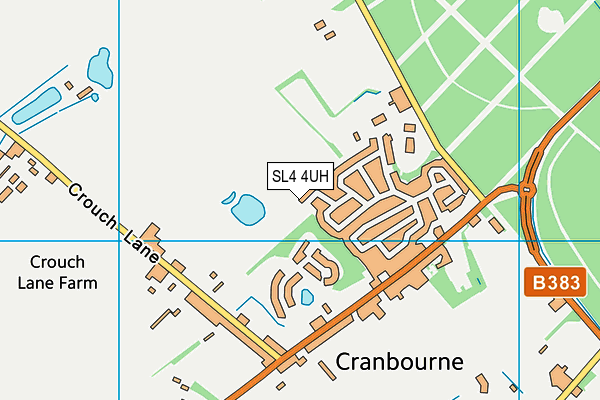 SL4 4UH map - OS VectorMap District (Ordnance Survey) SL4 4UH map - OS VectorMap District (Ordnance Survey)
