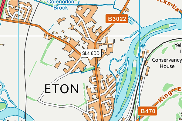 SL4 6DD map - OS VectorMap District (Ordnance Survey) SL4 6DD map - OS VectorMap District (Ordnance Survey)