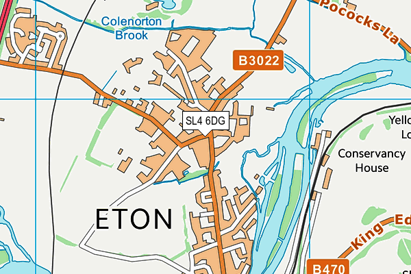 SL4 6DG map - OS VectorMap District (Ordnance Survey) SL4 6DG map - OS VectorMap District (Ordnance Survey)