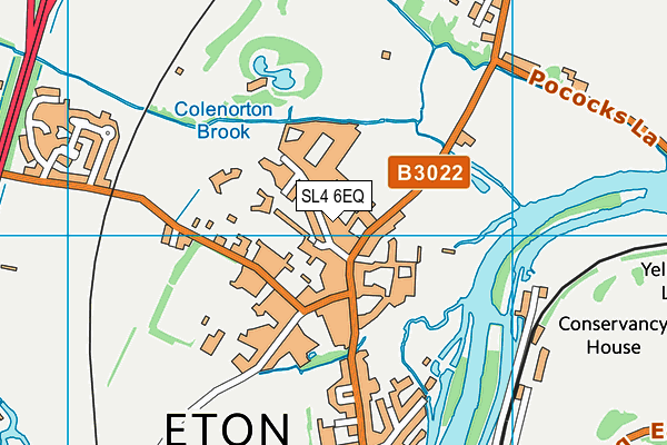 SL4 6EQ map - OS VectorMap District (Ordnance Survey) SL4 6EQ map - OS VectorMap District (Ordnance Survey)