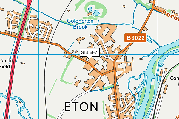 SL4 6EZ map - OS VectorMap District (Ordnance Survey) SL4 6EZ map - OS VectorMap District (Ordnance Survey)