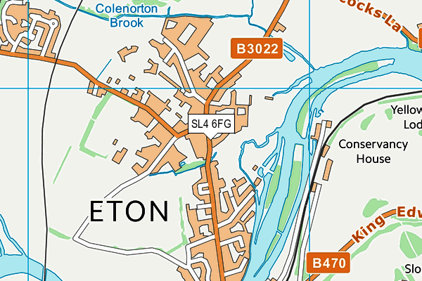 SL4 6FG map - OS VectorMap District (Ordnance Survey) SL4 6FG map - OS VectorMap District (Ordnance Survey)