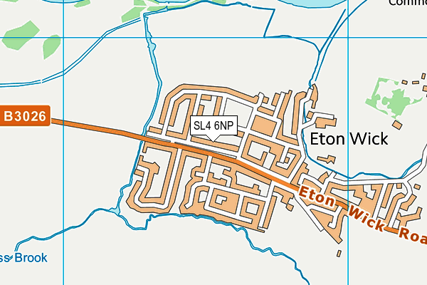 SL4 6NP map - OS VectorMap District (Ordnance Survey) SL4 6NP map - OS VectorMap District (Ordnance Survey)