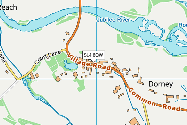 SL4 6QW map - OS VectorMap District (Ordnance Survey) SL4 6QW map - OS VectorMap District (Ordnance Survey)