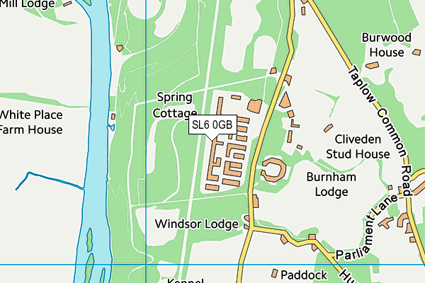 SL6 0GB map - OS VectorMap District (Ordnance Survey) SL6 0GB map - OS VectorMap District (Ordnance Survey)