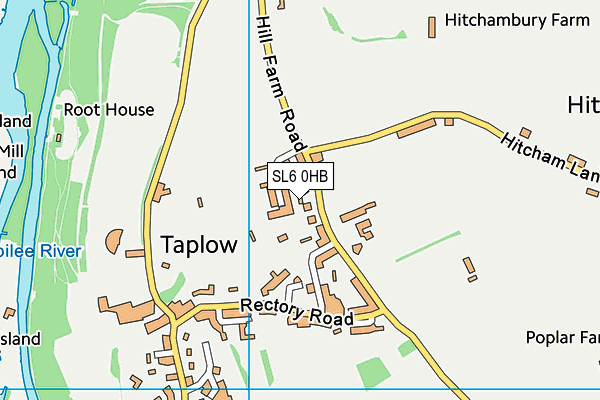 SL6 0HB map - OS VectorMap District (Ordnance Survey) SL6 0HB map - OS VectorMap District (Ordnance Survey)