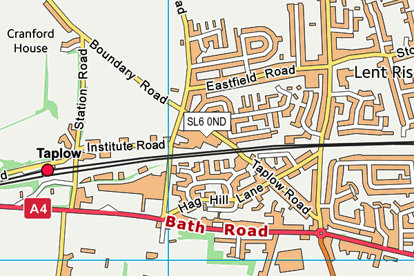 SL6 0ND map - OS VectorMap District (Ordnance Survey) SL6 0ND map - OS VectorMap District (Ordnance Survey)