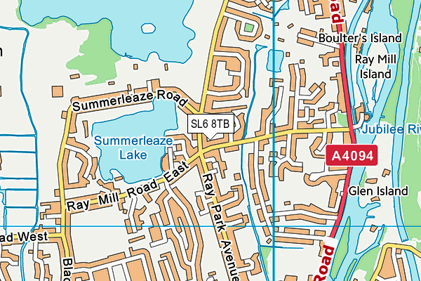 SL6 8TB map - OS VectorMap District (Ordnance Survey) SL6 8TB map - OS VectorMap District (Ordnance Survey)