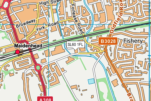 SL60 1FL map - OS VectorMap District (Ordnance Survey) SL60 1FL map - OS VectorMap District (Ordnance Survey)