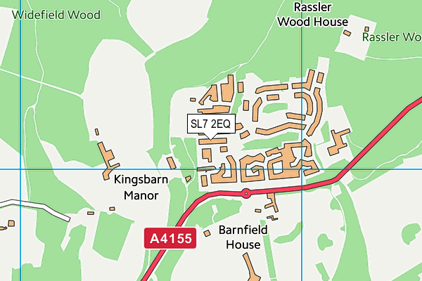 SL7 2EQ map - OS VectorMap District (Ordnance Survey) SL7 2EQ map - OS VectorMap District (Ordnance Survey)