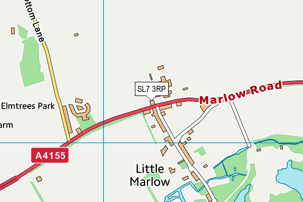 SL7 3RP map - OS VectorMap District (Ordnance Survey)