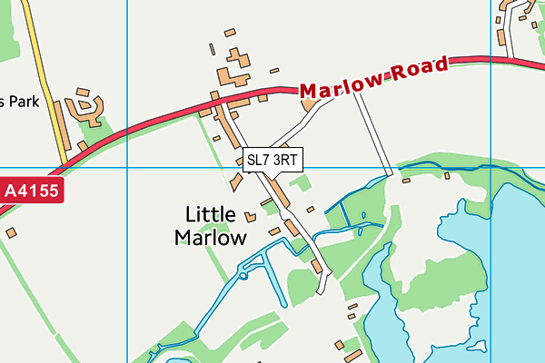 SL7 3RT map - OS VectorMap District (Ordnance Survey) SL7 3RT map - OS VectorMap District (Ordnance Survey)