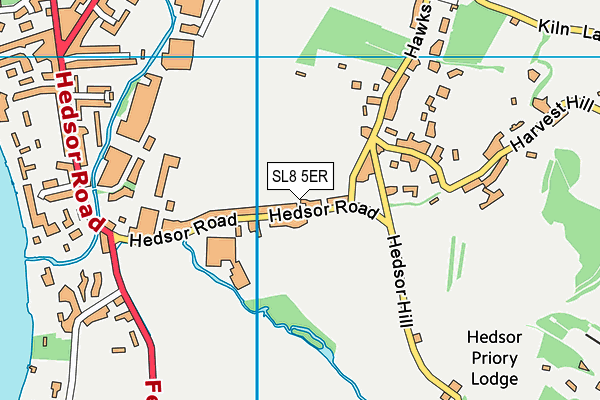 SL8 5ER map - OS VectorMap District (Ordnance Survey) SL8 5ER map - OS VectorMap District (Ordnance Survey)