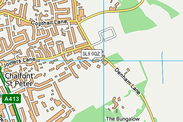 SL9 0QZ map - OS VectorMap District (Ordnance Survey) SL9 0QZ map - OS VectorMap District (Ordnance Survey)