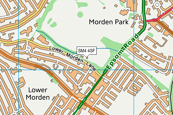 SM4 4SF map - OS VectorMap District (Ordnance Survey) SM4 4SF map - OS VectorMap District (Ordnance Survey)