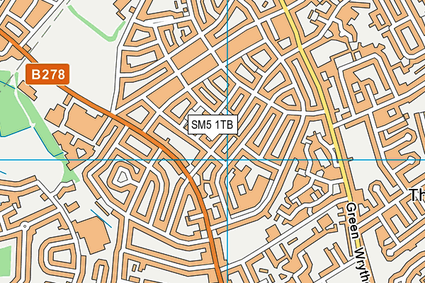 SM5 1TB map - OS VectorMap District (Ordnance Survey) SM5 1TB map - OS VectorMap District (Ordnance Survey)