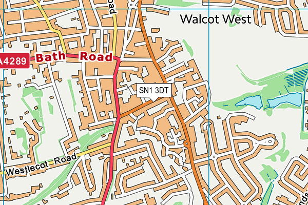 SN1 3DT map - OS VectorMap District (Ordnance Survey) SN1 3DT map - OS VectorMap District (Ordnance Survey)