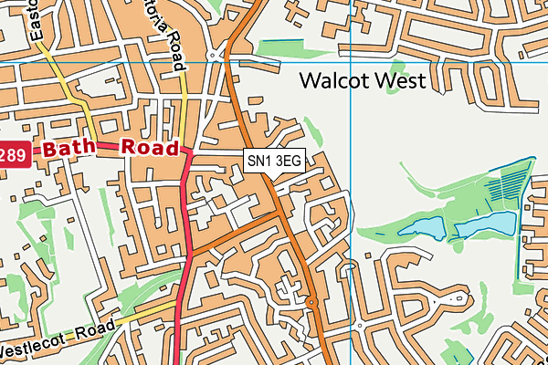 SN1 3EG map - OS VectorMap District (Ordnance Survey) SN1 3EG map - OS VectorMap District (Ordnance Survey)