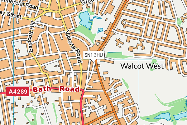 SN1 3HU map - OS VectorMap District (Ordnance Survey) SN1 3HU map - OS VectorMap District (Ordnance Survey)