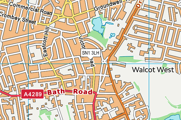 SN1 3LH map - OS VectorMap District (Ordnance Survey) SN1 3LH map - OS VectorMap District (Ordnance Survey)