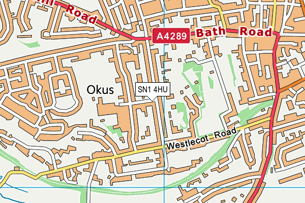 SN1 4HU map - OS VectorMap District (Ordnance Survey) SN1 4HU map - OS VectorMap District (Ordnance Survey)