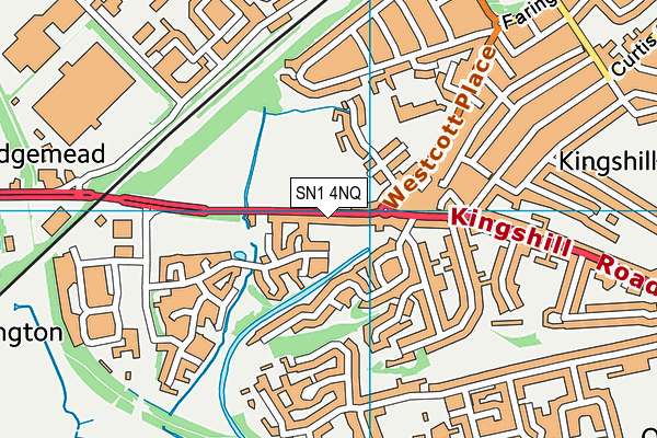 SN1 4NQ map - OS VectorMap District (Ordnance Survey) SN1 4NQ map - OS VectorMap District (Ordnance Survey)
