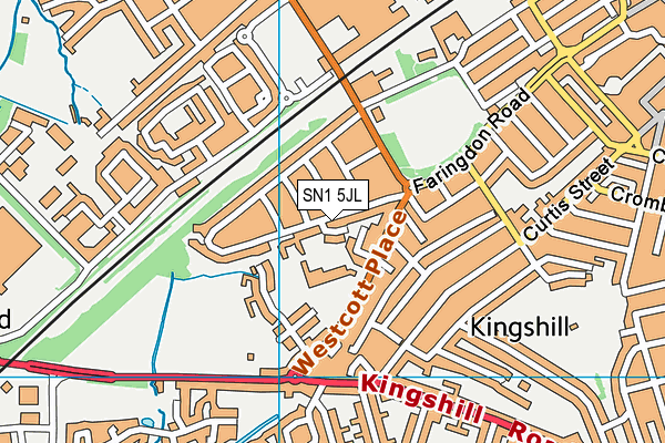 SN1 5JL map - OS VectorMap District (Ordnance Survey) SN1 5JL map - OS VectorMap District (Ordnance Survey)