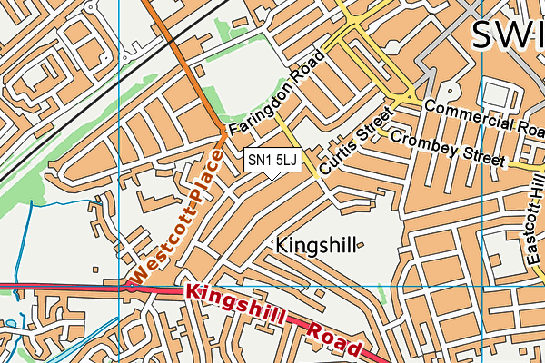SN1 5LJ map - OS VectorMap District (Ordnance Survey) SN1 5LJ map - OS VectorMap District (Ordnance Survey)