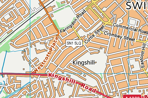 SN1 5LQ map - OS VectorMap District (Ordnance Survey) SN1 5LQ map - OS VectorMap District (Ordnance Survey)