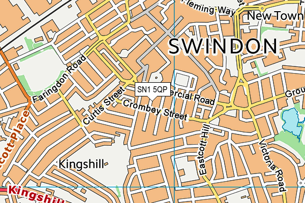 SN1 5QP map - OS VectorMap District (Ordnance Survey) SN1 5QP map - OS VectorMap District (Ordnance Survey)