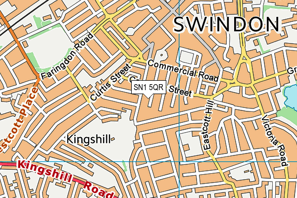 SN1 5QR map - OS VectorMap District (Ordnance Survey) SN1 5QR map - OS VectorMap District (Ordnance Survey)