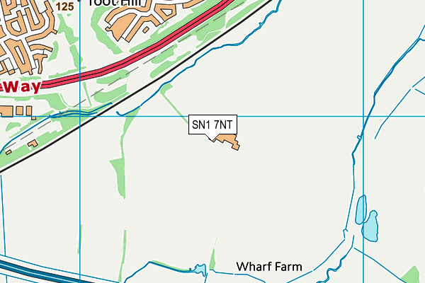 SN1 7NT map - OS VectorMap District (Ordnance Survey) SN1 7NT map - OS VectorMap District (Ordnance Survey)