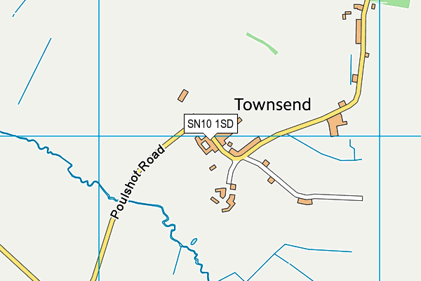 SN10 1SD map - OS VectorMap District (Ordnance Survey) SN10 1SD map - OS VectorMap District (Ordnance Survey)