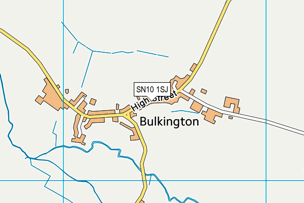 SN10 1SJ map - OS VectorMap District (Ordnance Survey) SN10 1SJ map - OS VectorMap District (Ordnance Survey)