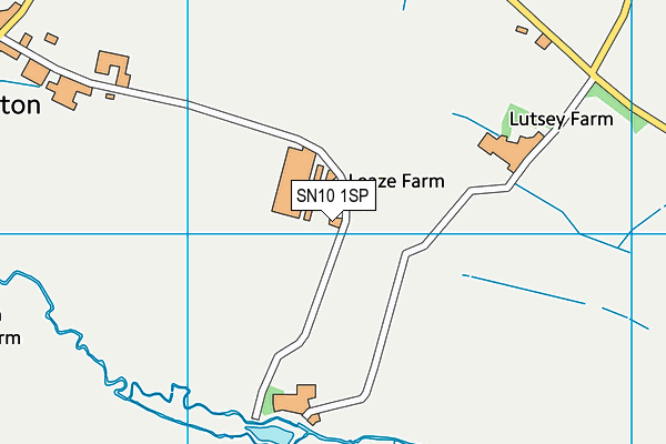 SN10 1SP map - OS VectorMap District (Ordnance Survey) SN10 1SP map - OS VectorMap District (Ordnance Survey)