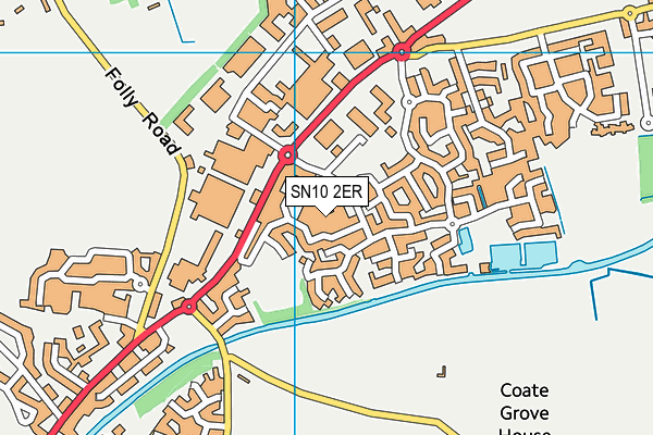 SN10 2ER map - OS VectorMap District (Ordnance Survey) SN10 2ER map - OS VectorMap District (Ordnance Survey)