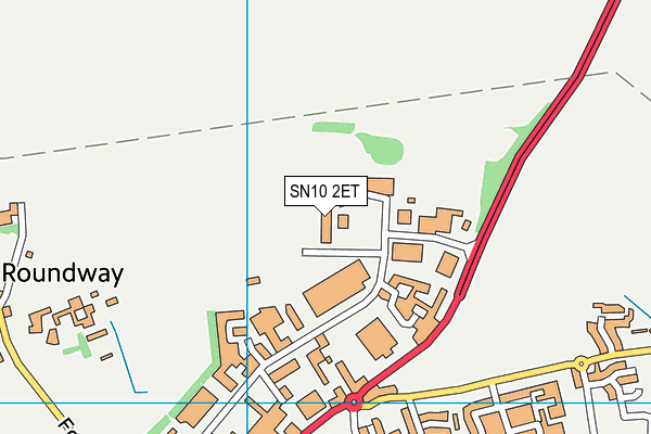 SN10 2ET map - OS VectorMap District (Ordnance Survey) SN10 2ET map - OS VectorMap District (Ordnance Survey)