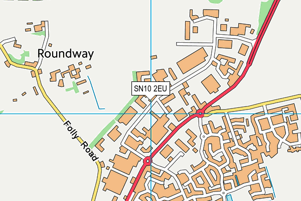 SN10 2EU map - OS VectorMap District (Ordnance Survey) SN10 2EU map - OS VectorMap District (Ordnance Survey)