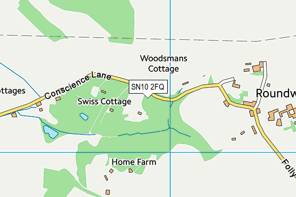 SN10 2FQ map - OS VectorMap District (Ordnance Survey) SN10 2FQ map - OS VectorMap District (Ordnance Survey)