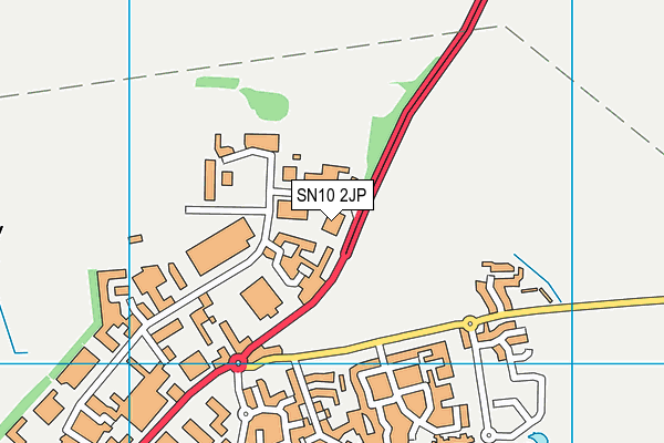 SN10 2JP map - OS VectorMap District (Ordnance Survey) SN10 2JP map - OS VectorMap District (Ordnance Survey)