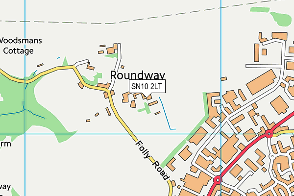 SN10 2LT map - OS VectorMap District (Ordnance Survey) SN10 2LT map - OS VectorMap District (Ordnance Survey)