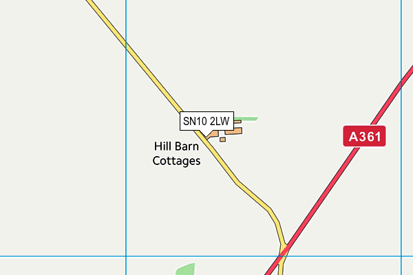 SN10 2LW map - OS VectorMap District (Ordnance Survey) SN10 2LW map - OS VectorMap District (Ordnance Survey)