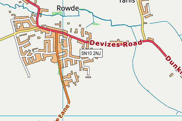 SN10 2NJ map - OS VectorMap District (Ordnance Survey) SN10 2NJ map - OS VectorMap District (Ordnance Survey)