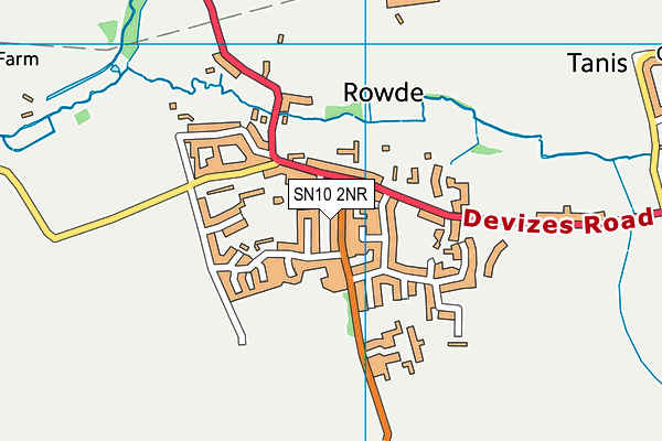 SN10 2NR map - OS VectorMap District (Ordnance Survey)