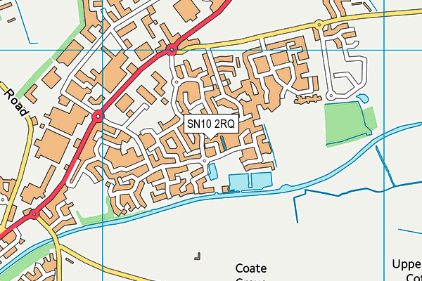 SN10 2RQ map - OS VectorMap District (Ordnance Survey) SN10 2RQ map - OS VectorMap District (Ordnance Survey)