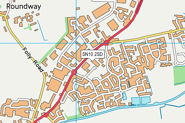 SN10 2SD map - OS VectorMap District (Ordnance Survey) SN10 2SD map - OS VectorMap District (Ordnance Survey)