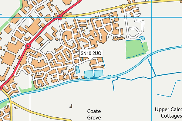 SN10 2UQ map - OS VectorMap District (Ordnance Survey) SN10 2UQ map - OS VectorMap District (Ordnance Survey)