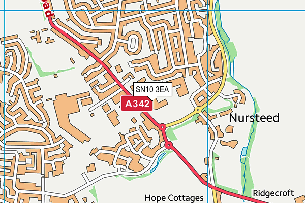 SN10 3EA map - OS VectorMap District (Ordnance Survey) SN10 3EA map - OS VectorMap District (Ordnance Survey)