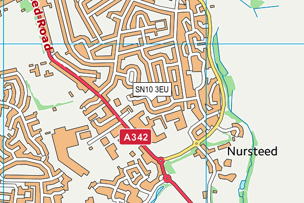 SN10 3EU map - OS VectorMap District (Ordnance Survey) SN10 3EU map - OS VectorMap District (Ordnance Survey)