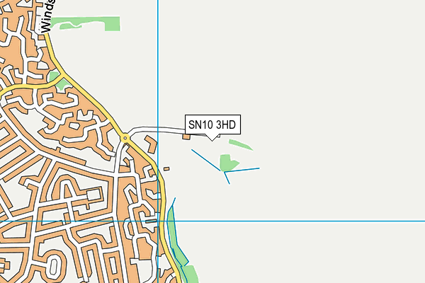 SN10 3HD map - OS VectorMap District (Ordnance Survey) SN10 3HD map - OS VectorMap District (Ordnance Survey)